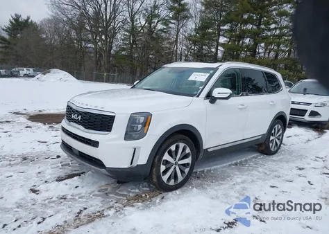 2022 Kia Telluride Ex z USA, uszkodzony, nr VIN 5XYP3DHC4NG302338